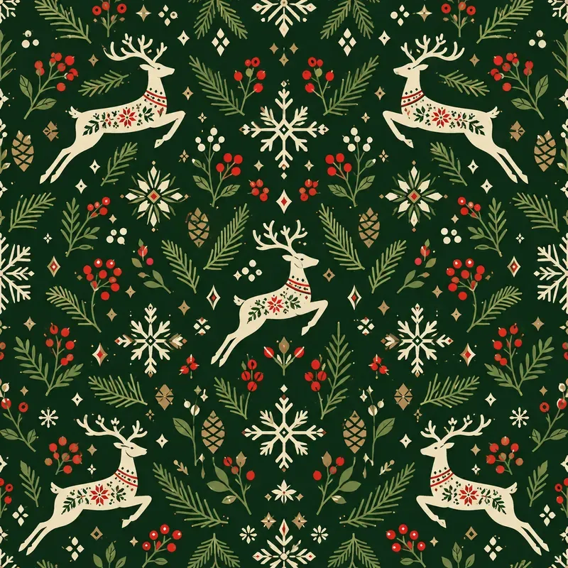 Nordic Christmas Patterns