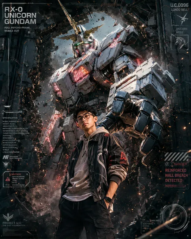 Gundam Mecha Posters