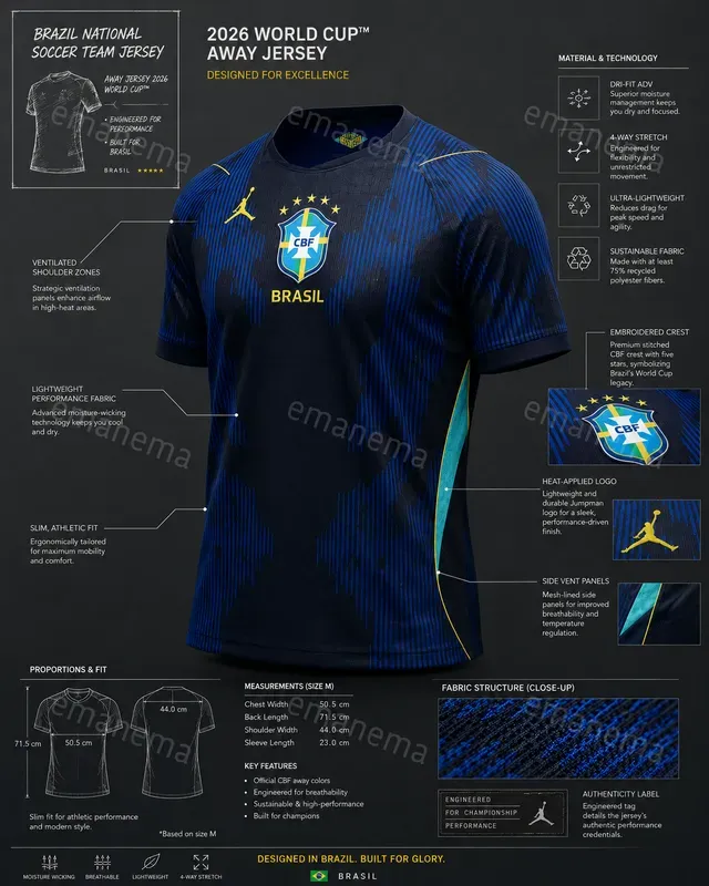 Soccer Teams Away Jerseys World Cup