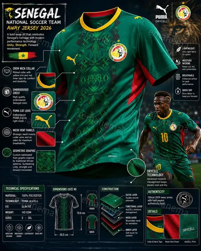Soccer Teams Away Jerseys World Cup
