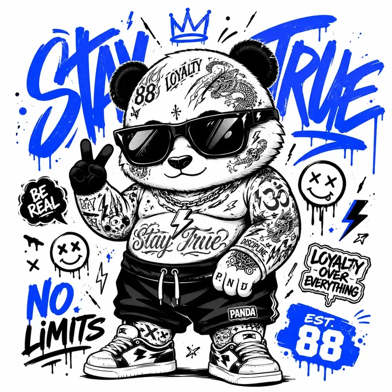 Tattoo Toy Animal Streetwear Bundles