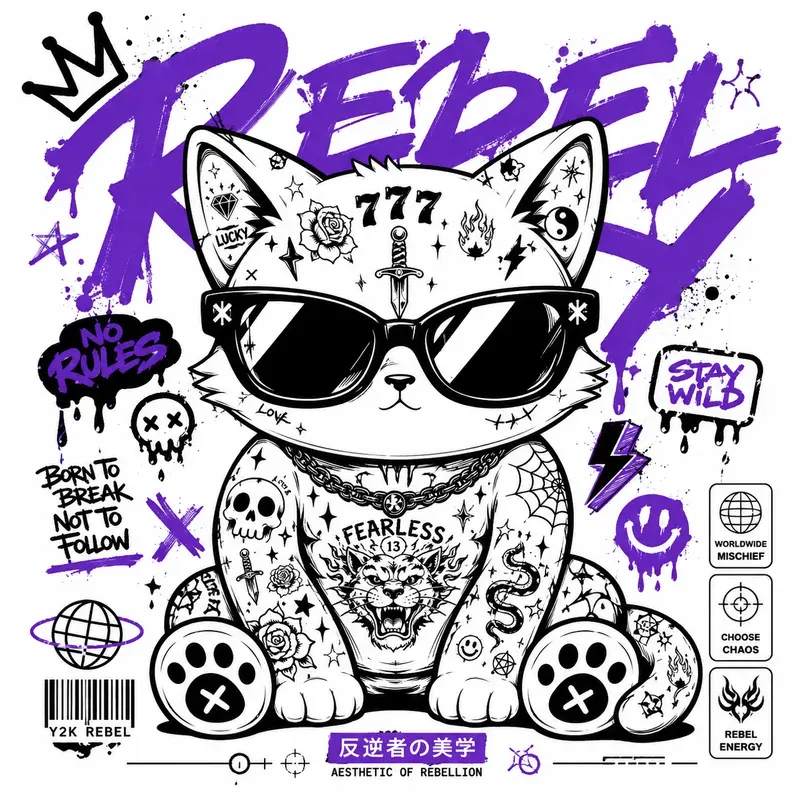Tattoo Toy Animal Streetwear Bundles