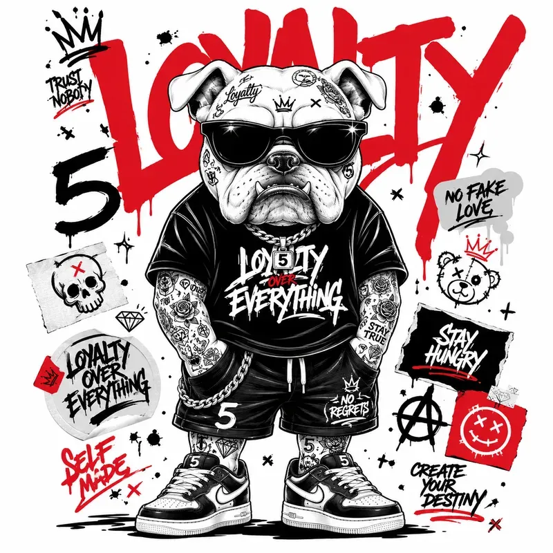 Tattoo Toy Animal Streetwear Bundles