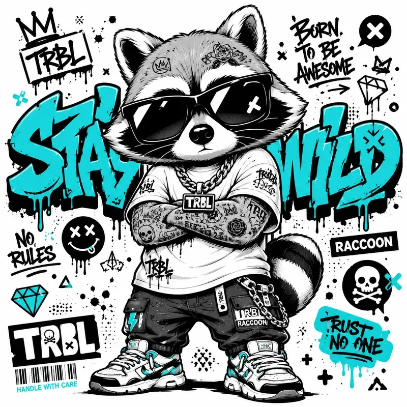 Tattoo Toy Animal Streetwear Bundles