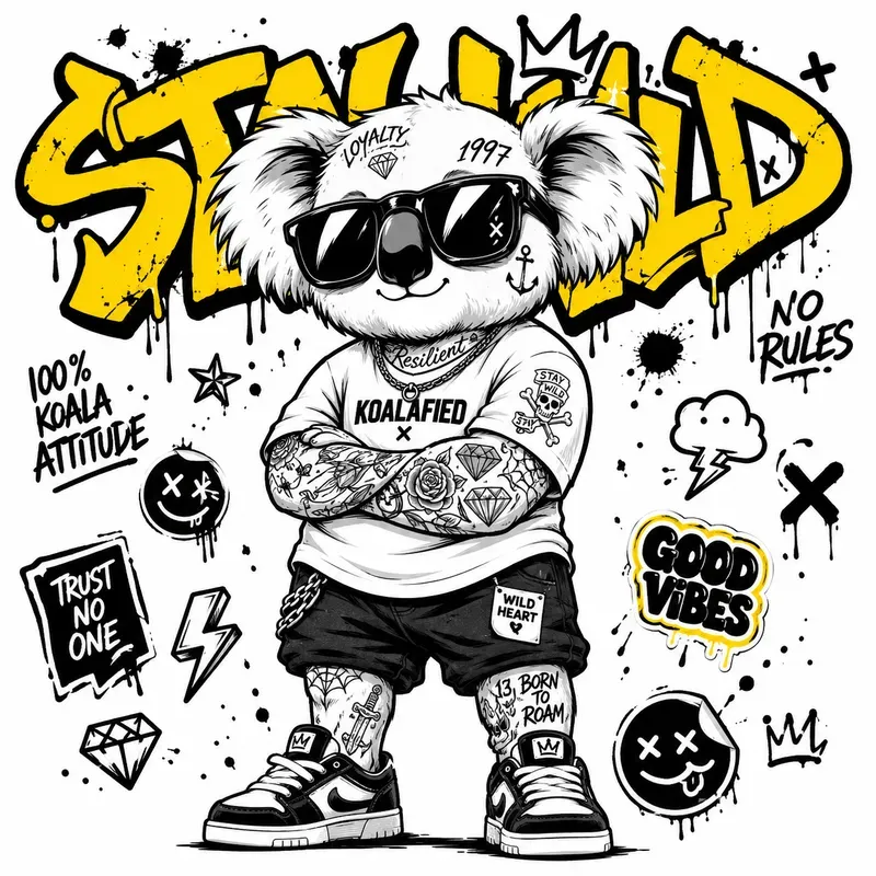 Tattoo Toy Animal Streetwear Bundles