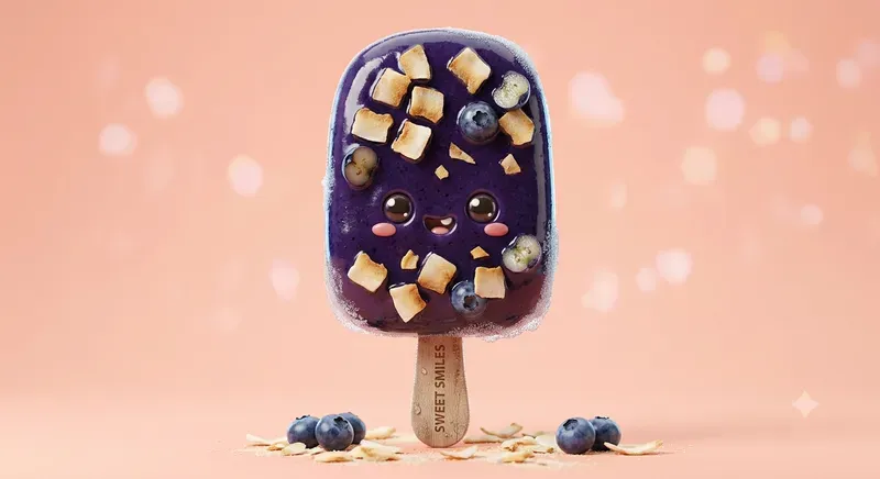 3D Kawaii Ice Cream Bar Mascots
