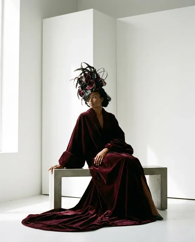 Satin Shadows Highfashion Editorials