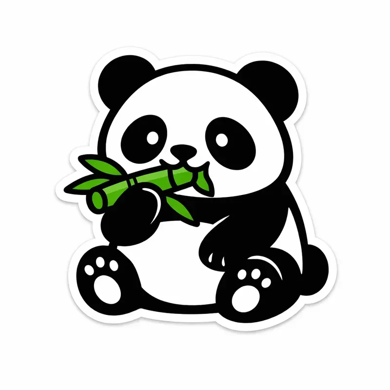 Clean Vector Sticker Generator