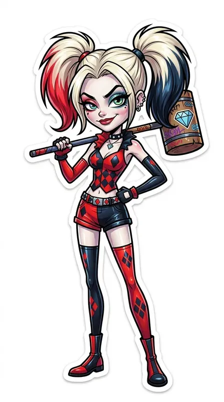 Superhero Cartoon Caricature Characters