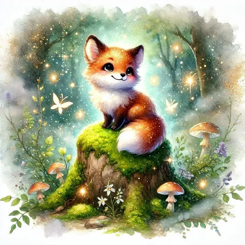 Watercolor Wonders In The Woodlands