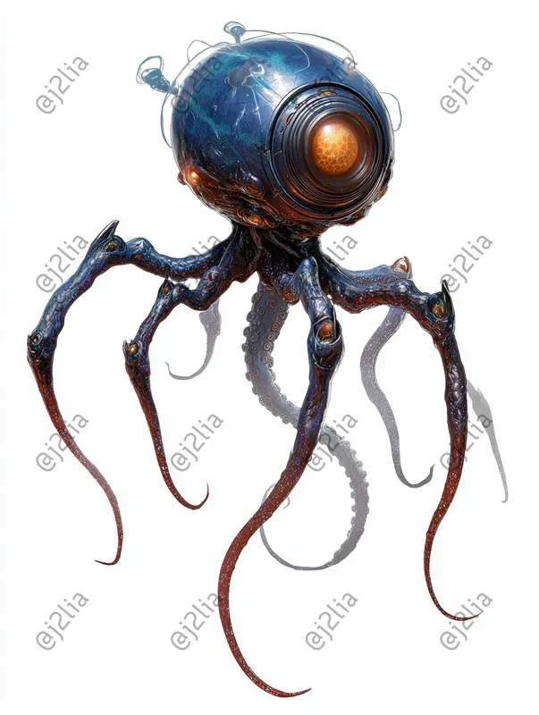 Scifi Monster Characters