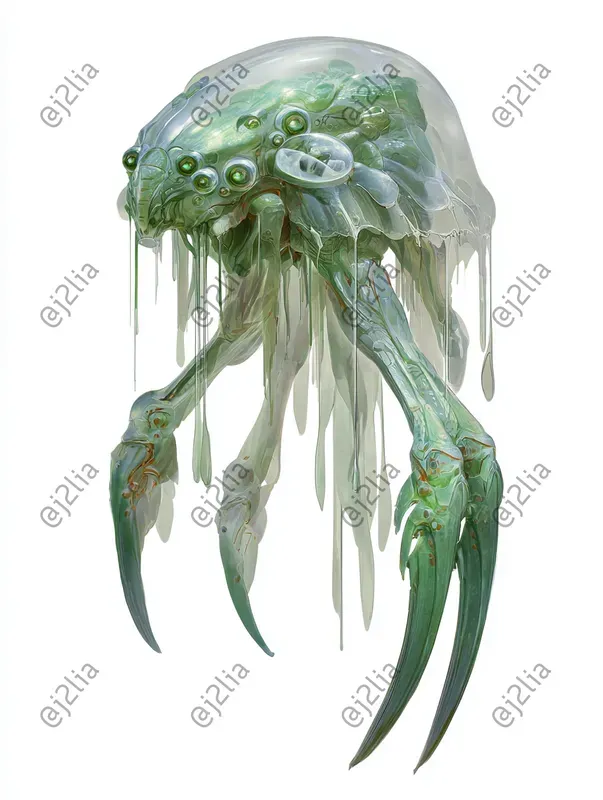Scifi Monster Characters