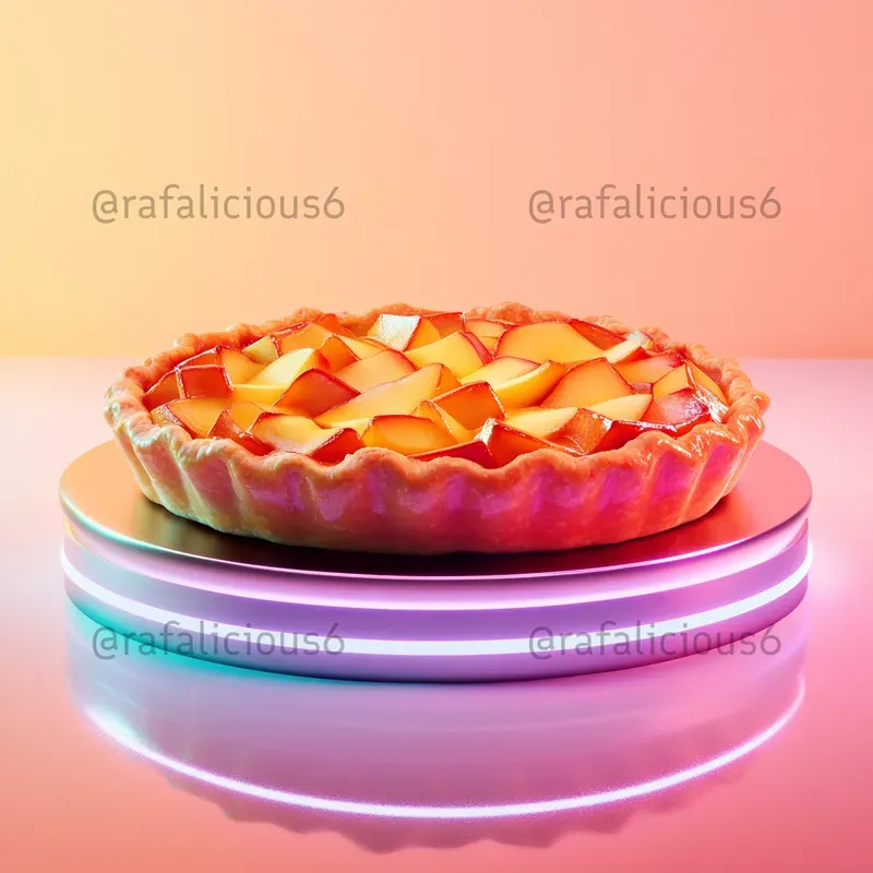 Futuristic Minimalist Food Vibrant & 8k