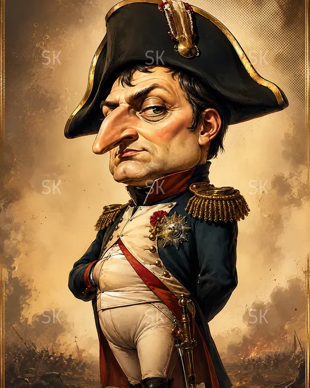 Cinematic Famous Figures 4K Caricatures