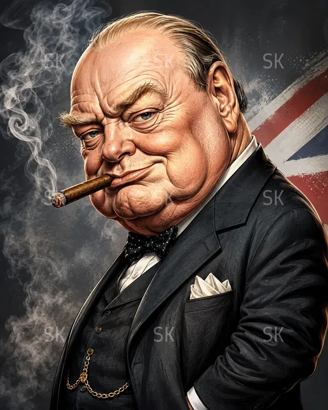 Cinematic Famous Figures 4K Caricatures
