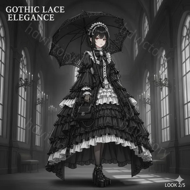 Anime Girl Fashion Lookbook Generators