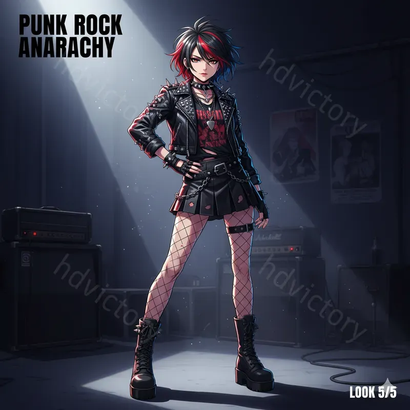 Anime Girl Fashion Lookbook Generators