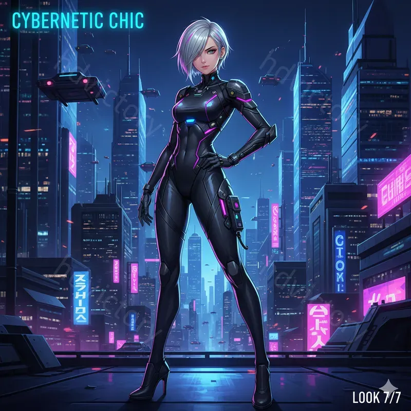 Anime Girl Fashion Lookbook Generators