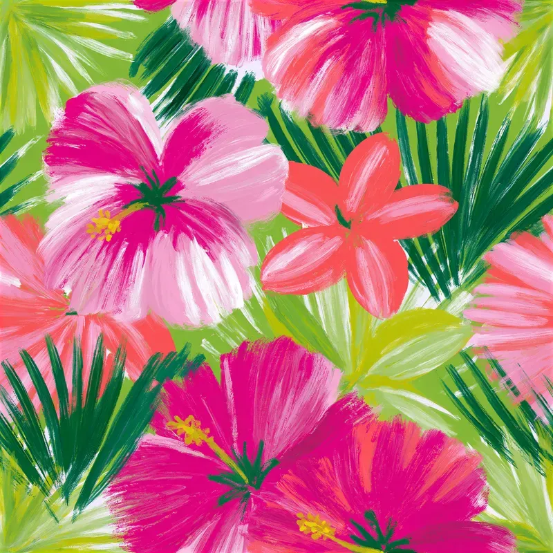 Vibrant Tropical Patterns