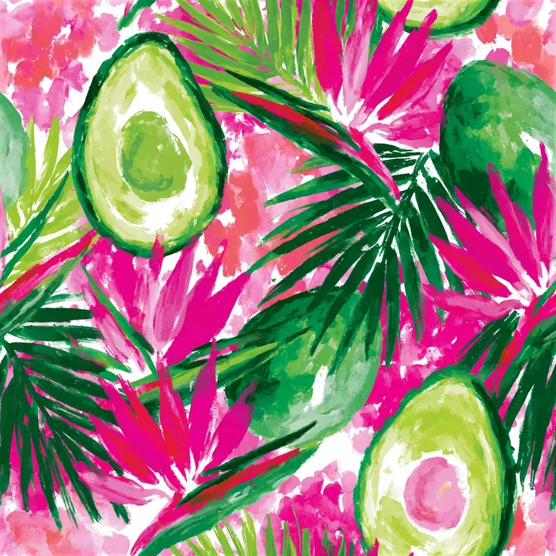 Vibrant Tropical Patterns