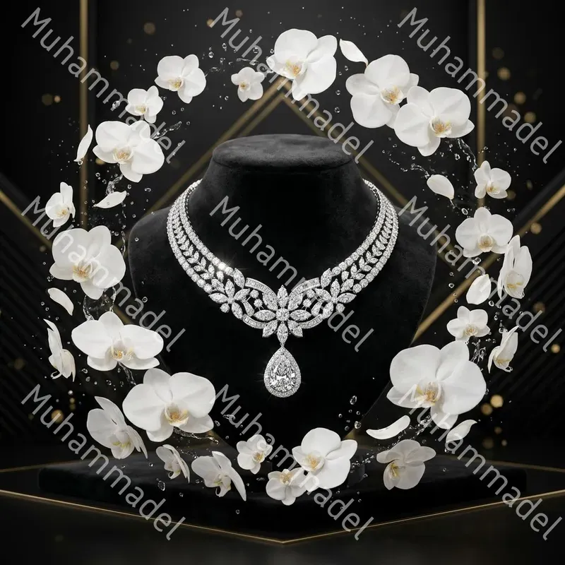Luxury Jewelry Floral Petal Artistry