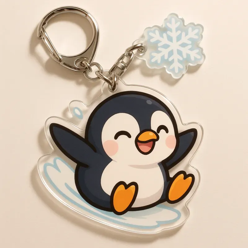 Cute Animal Acrylic Keychain Collections