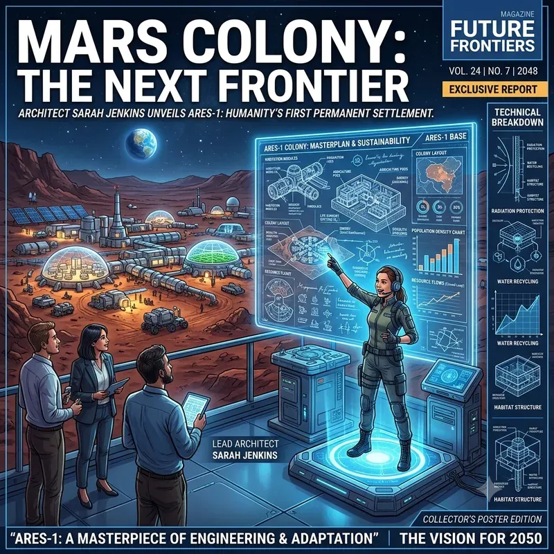 Future Tech Infographic Posters