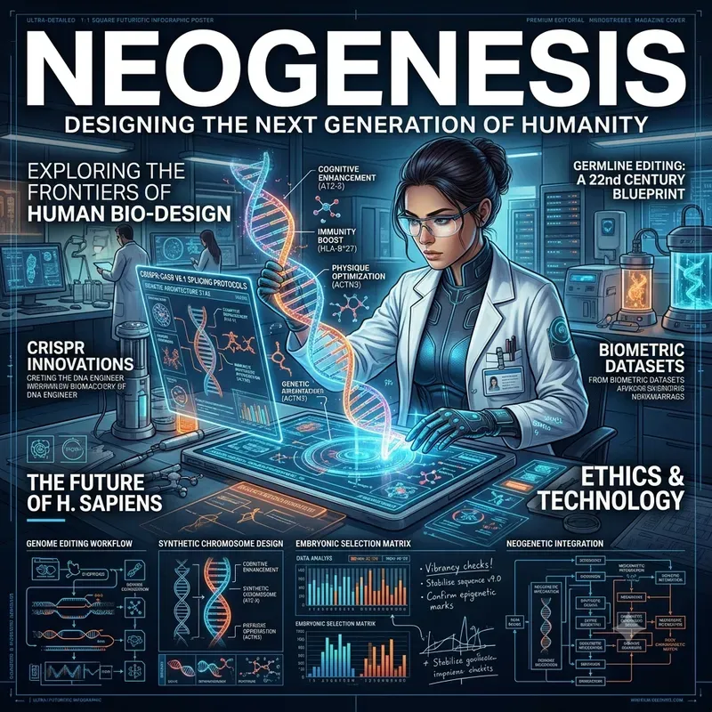 Future Tech Infographic Posters