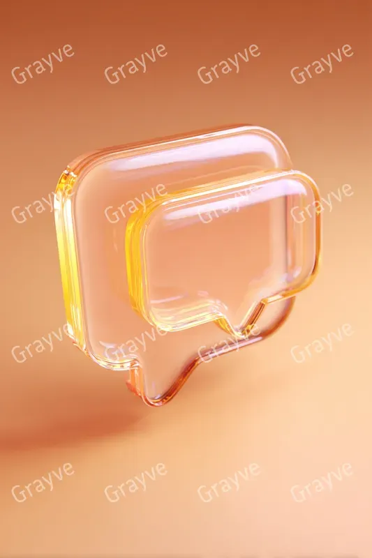 Frosted Glassmorphism 3D UI Icons