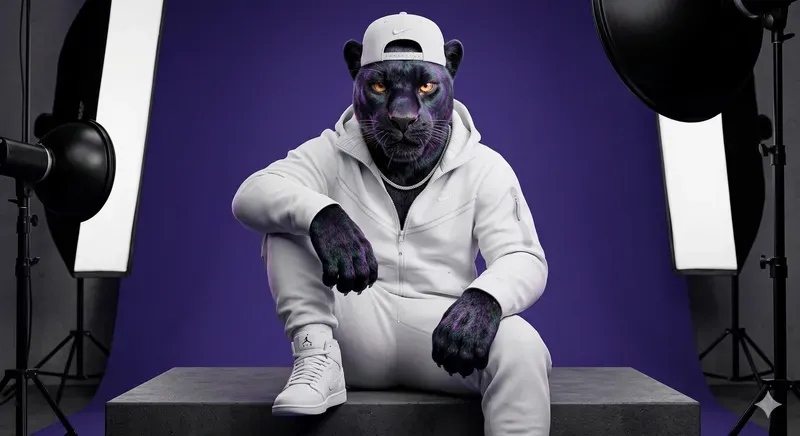 3D Luxury Animal Avatar Street Style