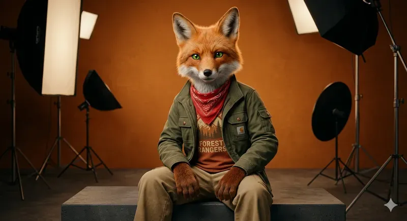 3D Luxury Animal Avatar Street Style