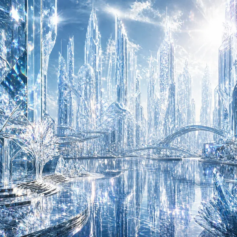 Transparent Glass Universes