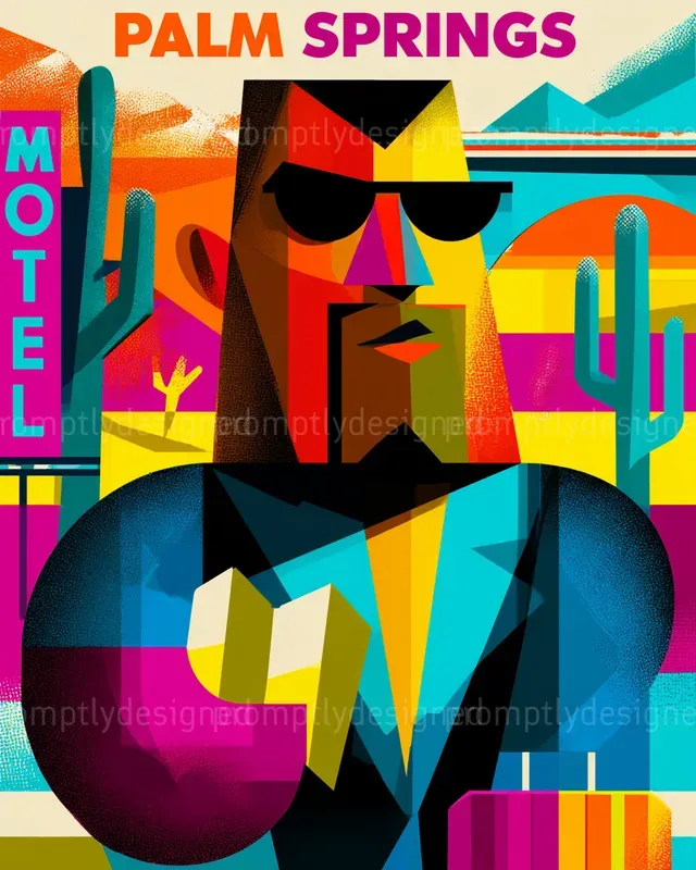 Graphic City Vacation Posters