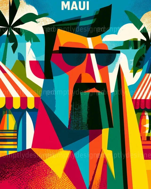 Graphic City Vacation Posters