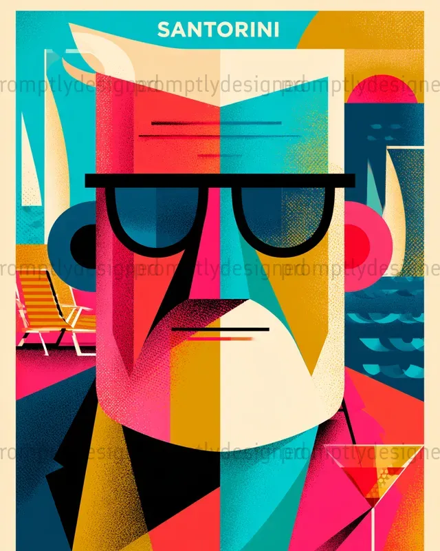Graphic City Vacation Posters