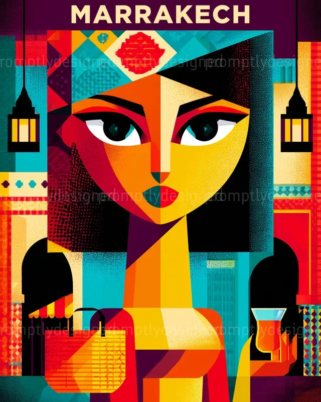 Graphic City Vacation Posters