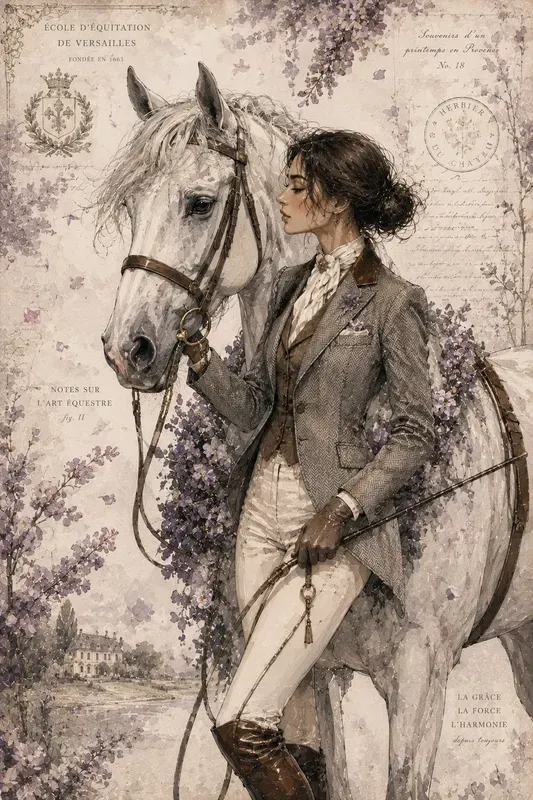 Chic Editorial Haute Couture Characters