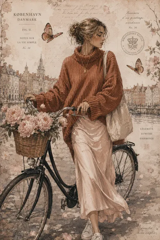 Chic Editorial Haute Couture Characters