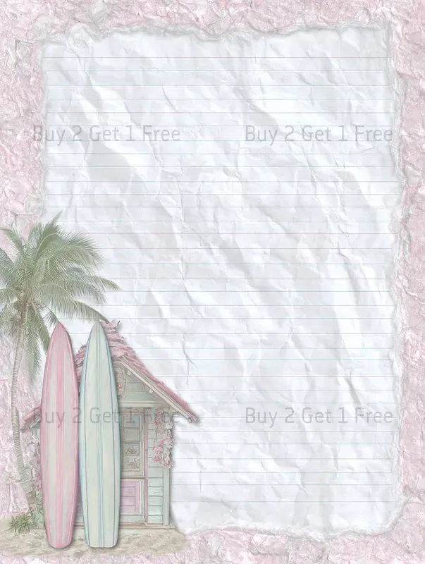 Summer Surf Plain Papers