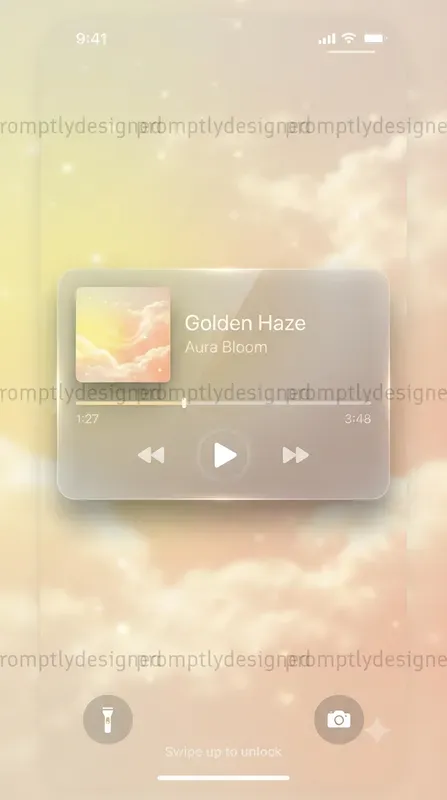 Dreamy Music Widget Designs