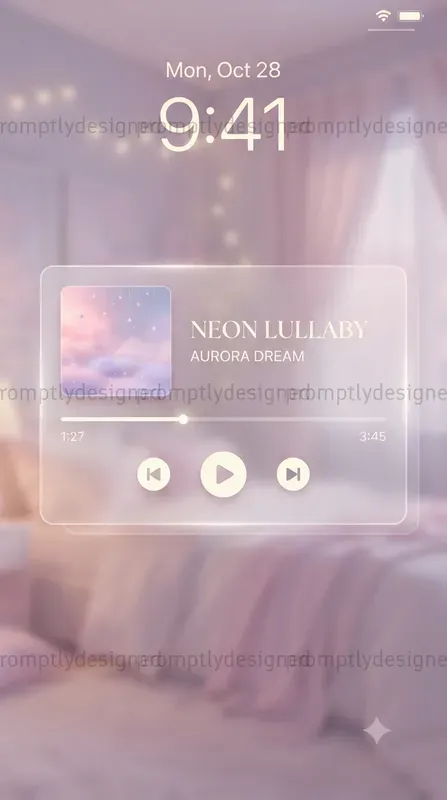 Dreamy Music Widget Designs