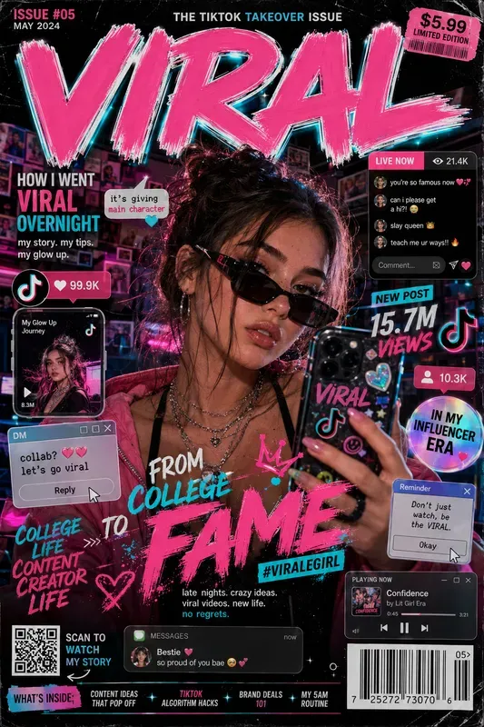 Gen Z Magazine Cover Generator