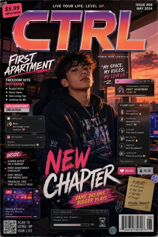 Gen Z Magazine Cover Generator