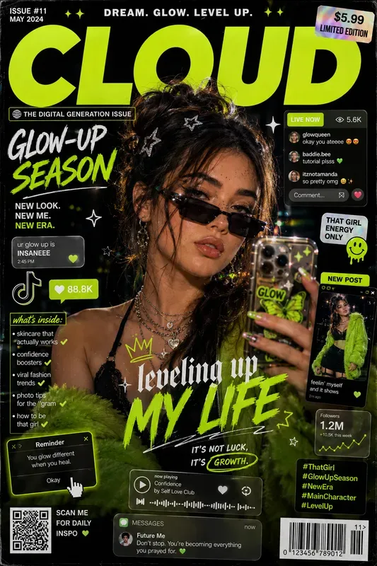 Gen Z Magazine Cover Generator