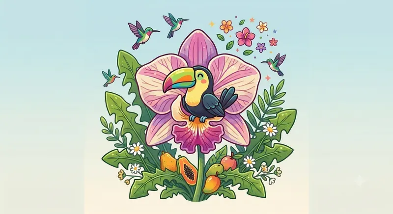 Storybook Venerable Birds Cliparts