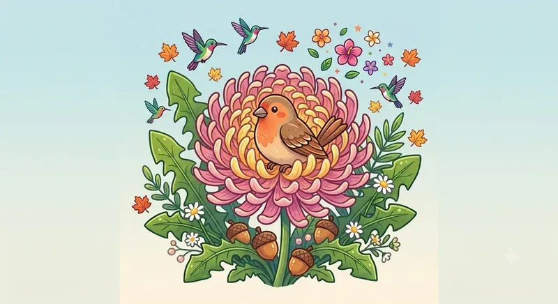 Storybook Venerable Birds Cliparts