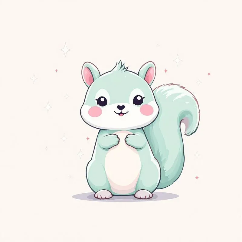 Cute Pastel Kawaii Animal Cuties