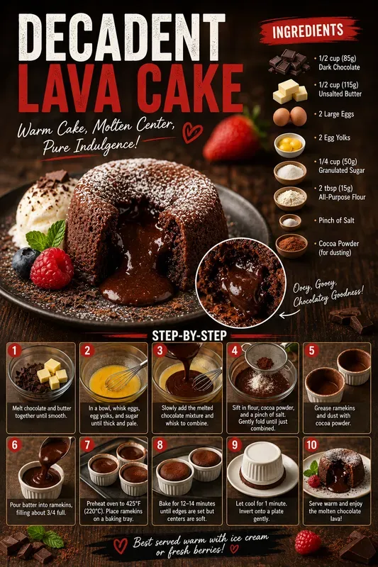 Professional Culinary Recipe Infographics
