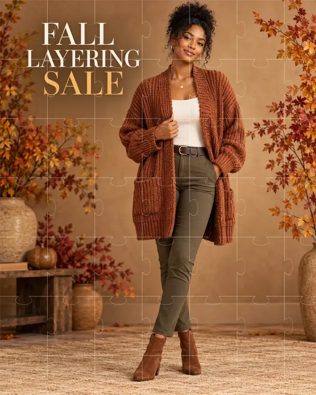 Seasonal Fashion Sale Hero Generator