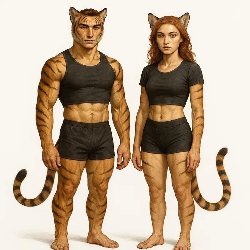 Semihuman Character Pairs